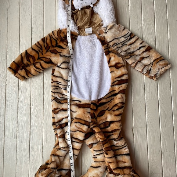 Baby Boys Girls Plush Tiger Jumpsuit Costume - Warm Size 18 24 months - Picture 9 of 15